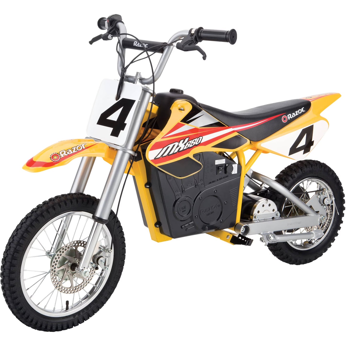 Dirt Rocket MX650 - 36V Electric-Powered Dirt Bike, up to 17 mph, Ride-On for Teens & Adults