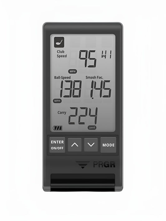 Black Pocket Golf Launch Monitor HS-130A (2021 Model)
