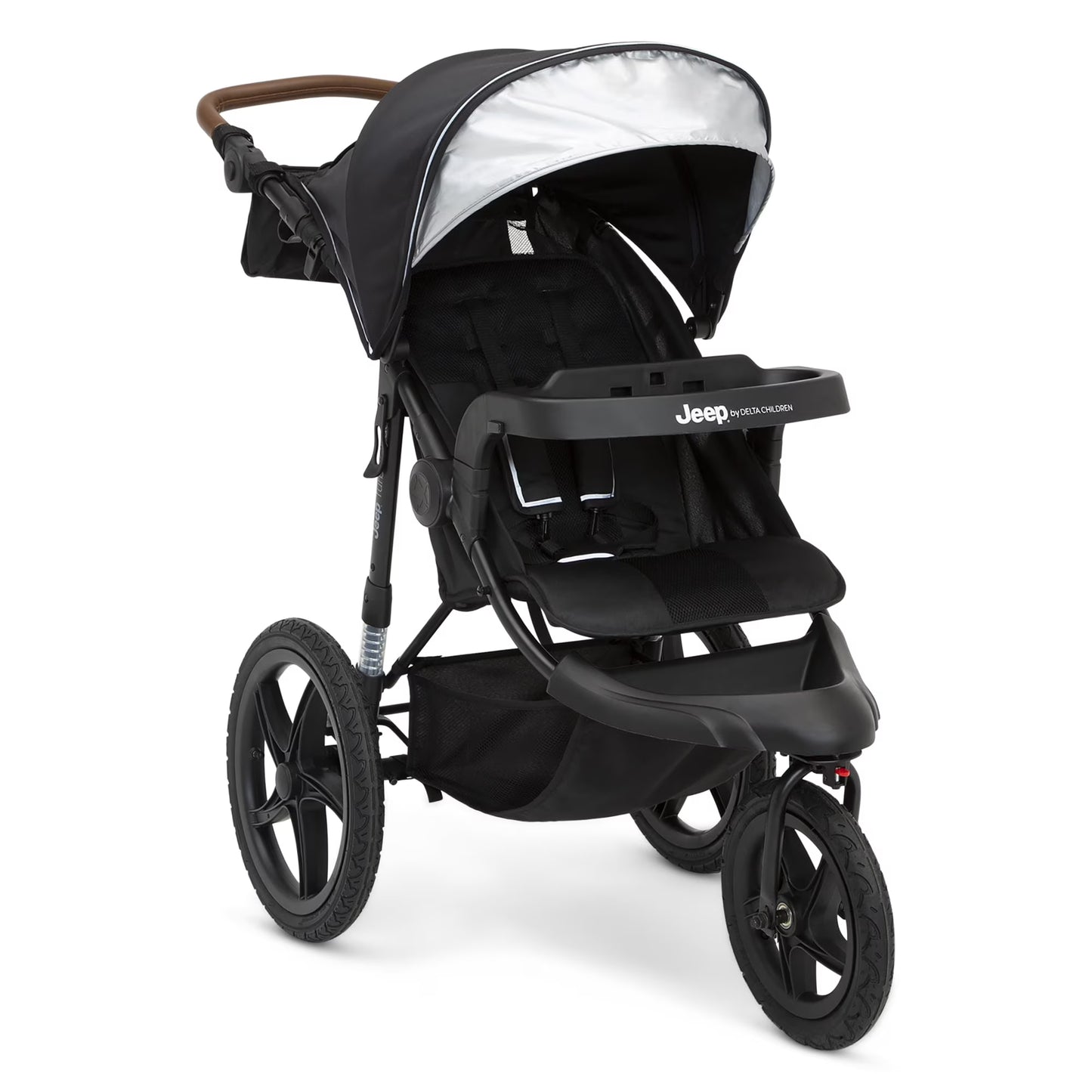Jeep TurboGlyde Jogging Stroller by, Black