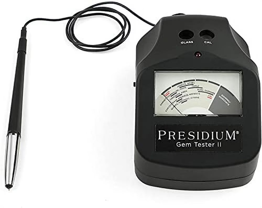 Instruments Gem Tester II with Assisted Thermal Calibration for Identifying Diamonds/Moissanites and Common Colored Gemstones
