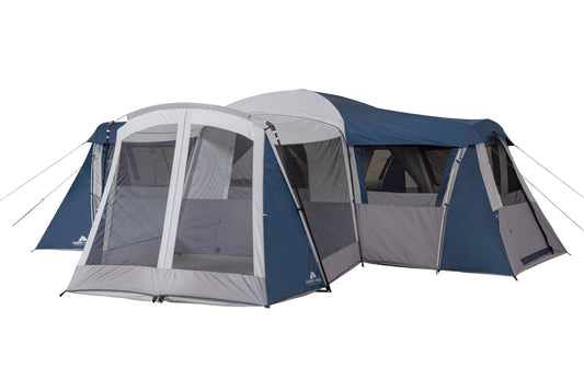 Hazel Creek 20-Person Star Tent, with Screen Room