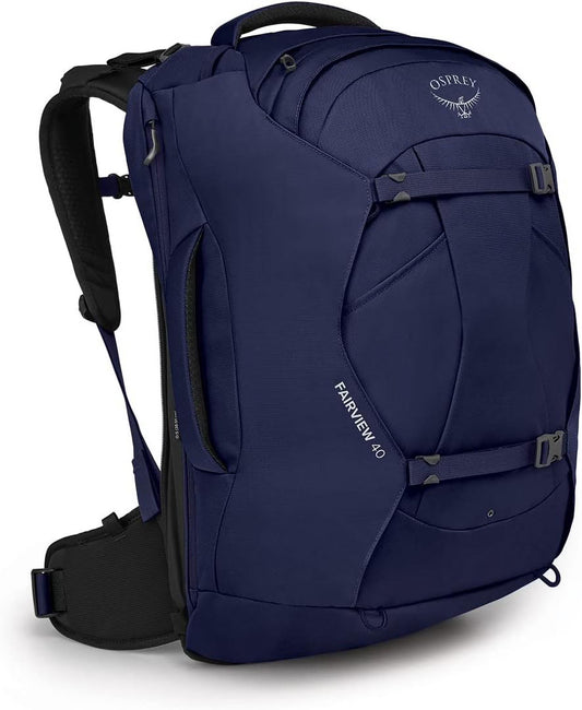 Fairview 40L Womens Travel Backpack - Winter Night Blue