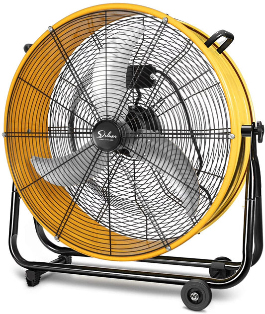 24 inch 3 Speed 4700 CFM Metal Drum Fan