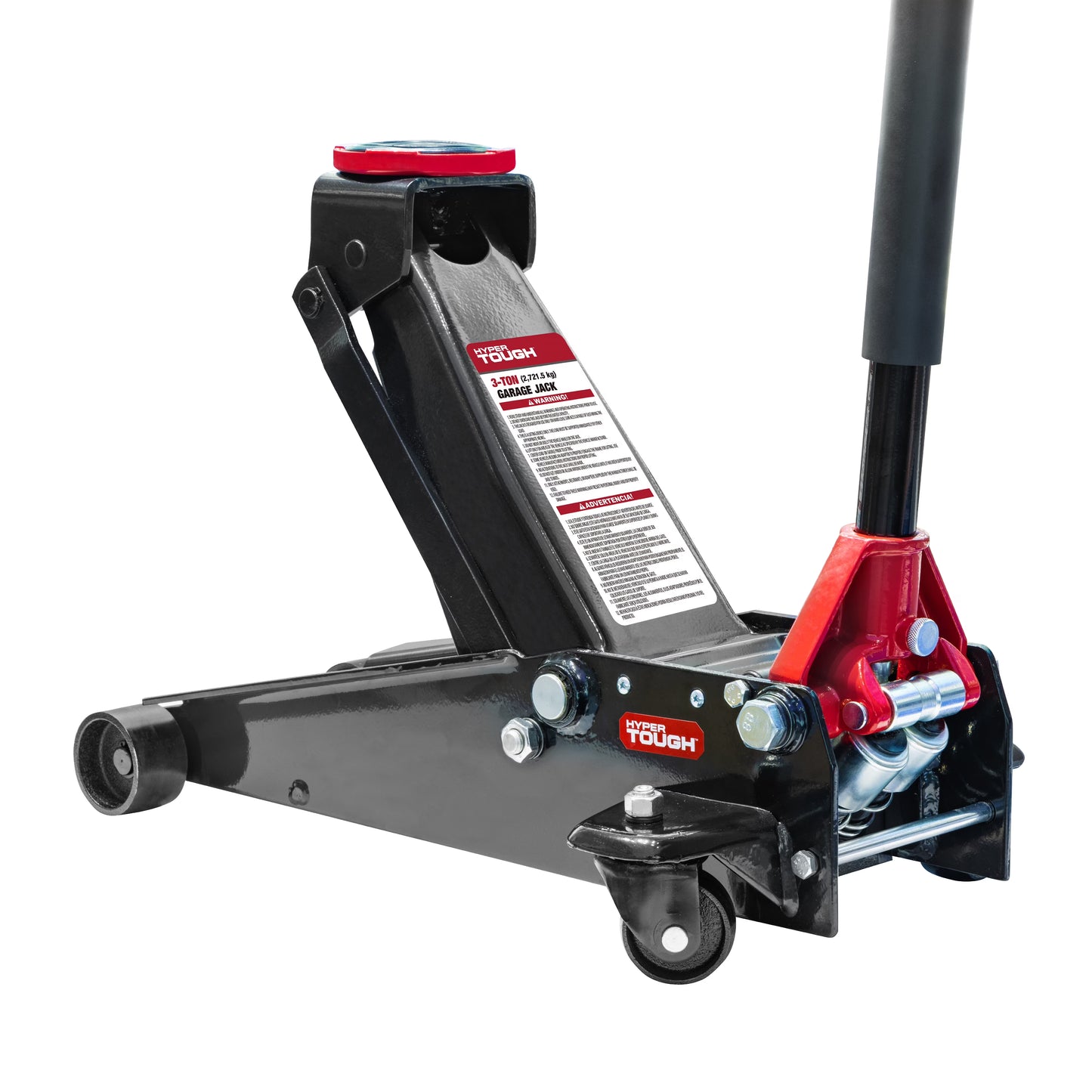 3 Ton Floor Jack with Dual Pump - Black